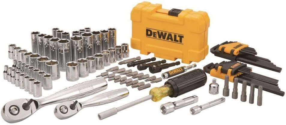 DEWALT Mechanics Tools Kit and Socket Set,