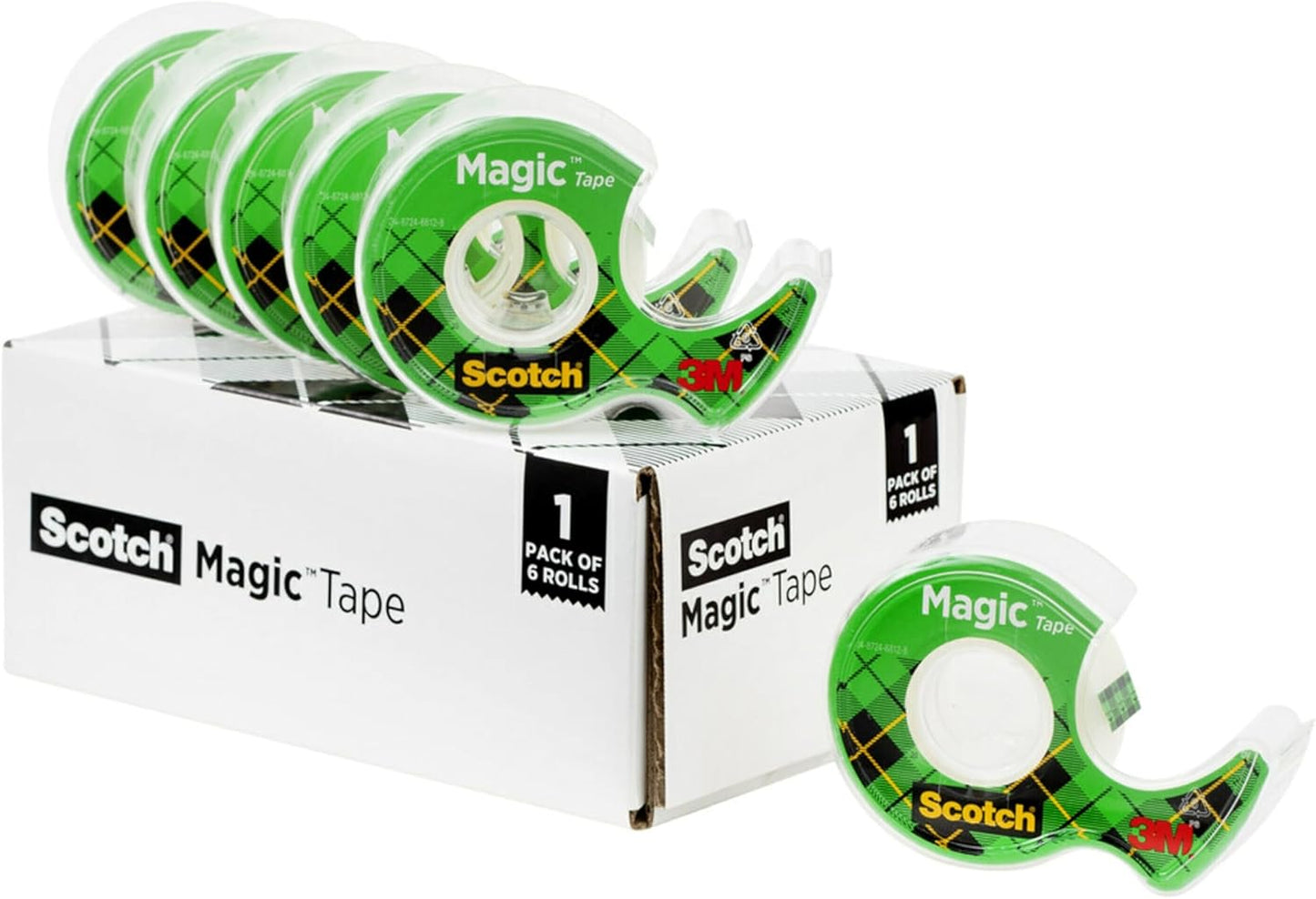 Scotch Magic Tape, Invisible, Home Office Supplies