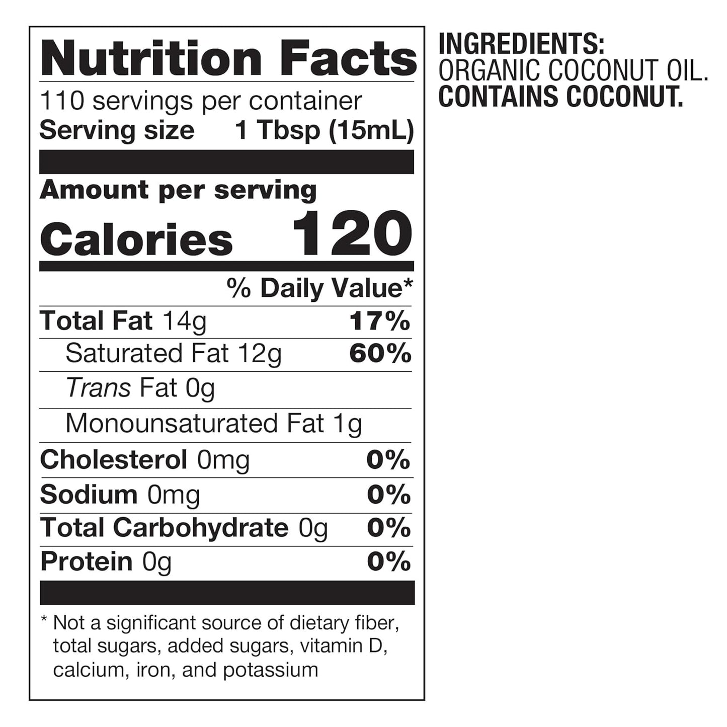 BetterBody Foods Organic Unrefined Coconut Oil - Hair & Skin Moisturizer,