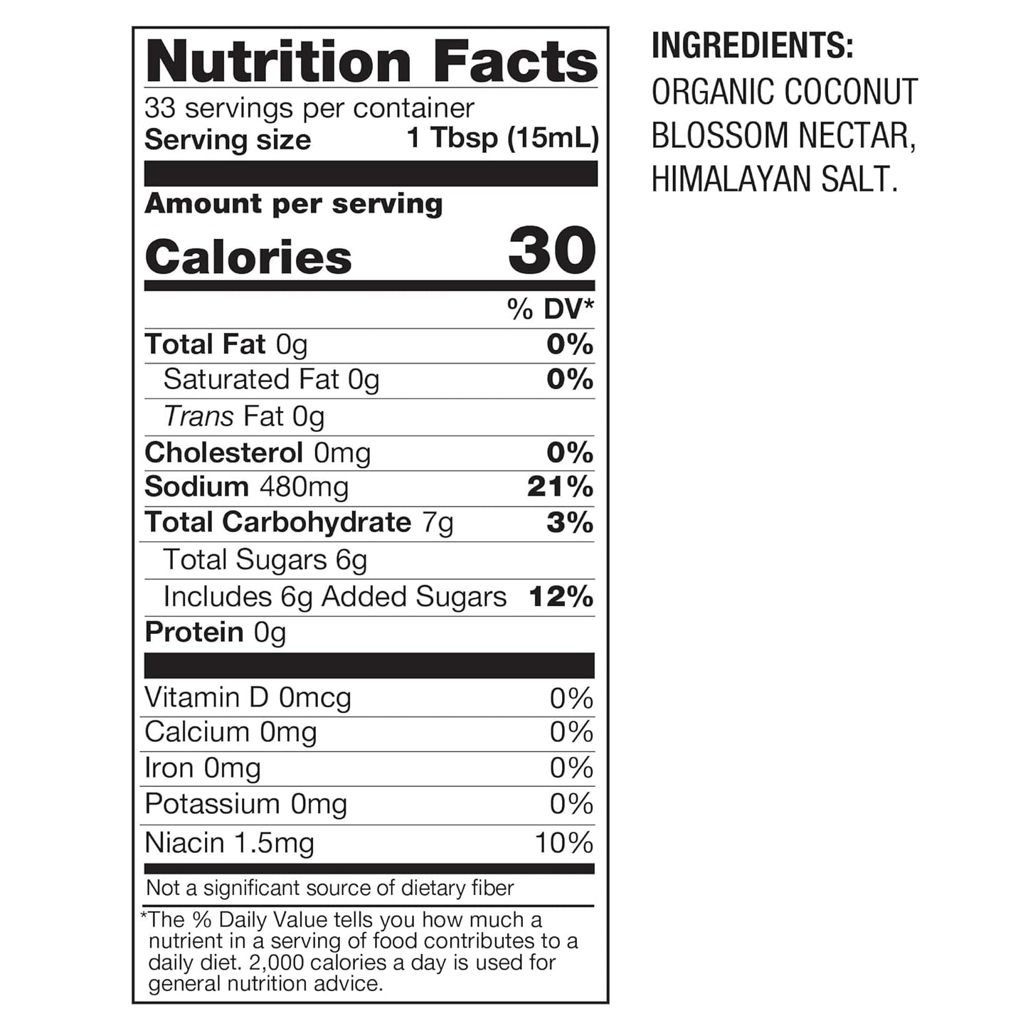 BetterBody Foods Organic Coconut Aminos, Soy Sauce Alternative,