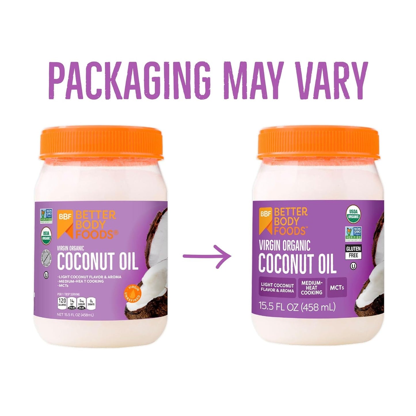 BetterBody Foods Organic Unrefined Coconut Oil