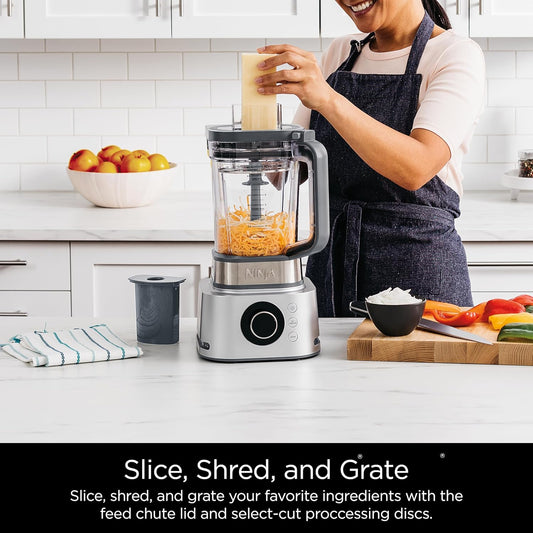 Ninja Blender & Food Processor Combo, Foodi Power Blender System for Smoothies,