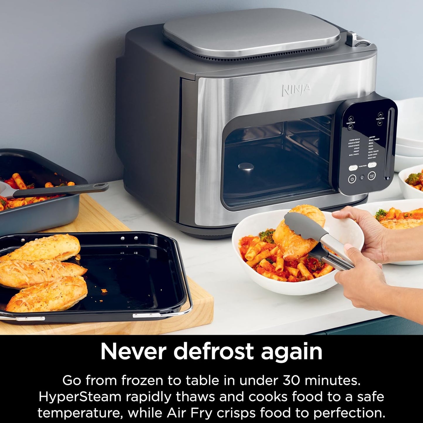 Ninja Combi All-in-One Multicooker, Oven, & Air Fryer, Complete Meals in 15 Mins