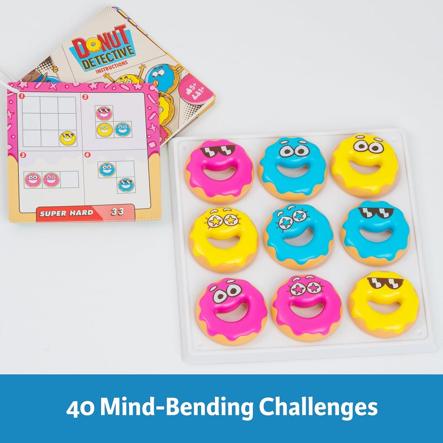 ThinkFun Donut Detective – A Deliciously Puzzling Logic Game