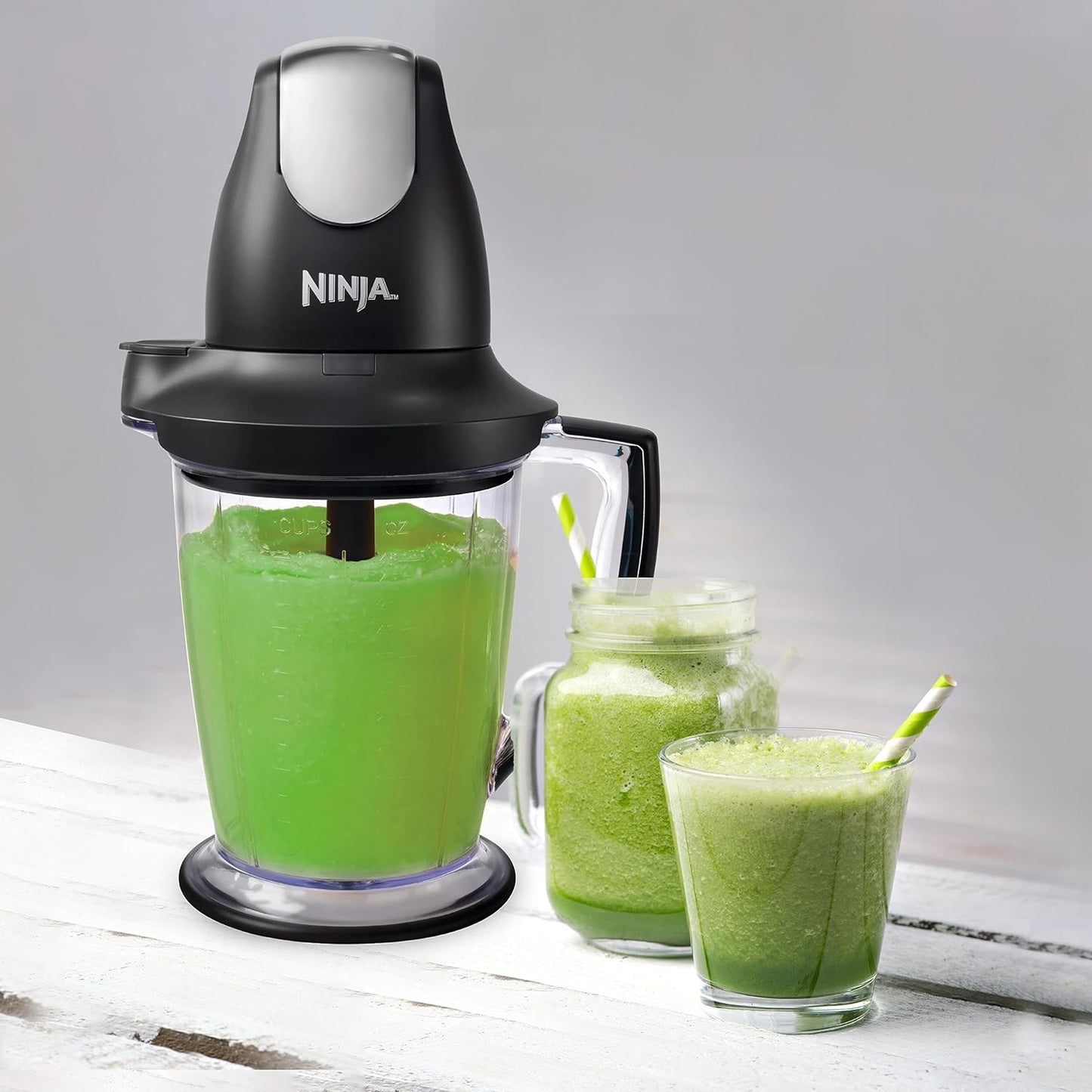 Ninja QB1004 Blender/Food Processor with 450-Watt Base,