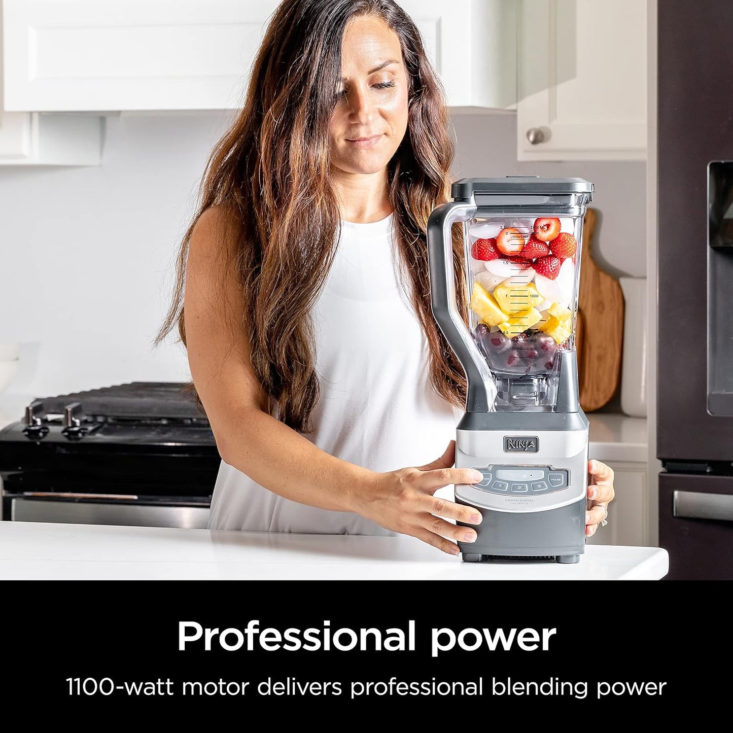 Ninja BL660 Professional Compact Smoothie & Food Processing Blender,