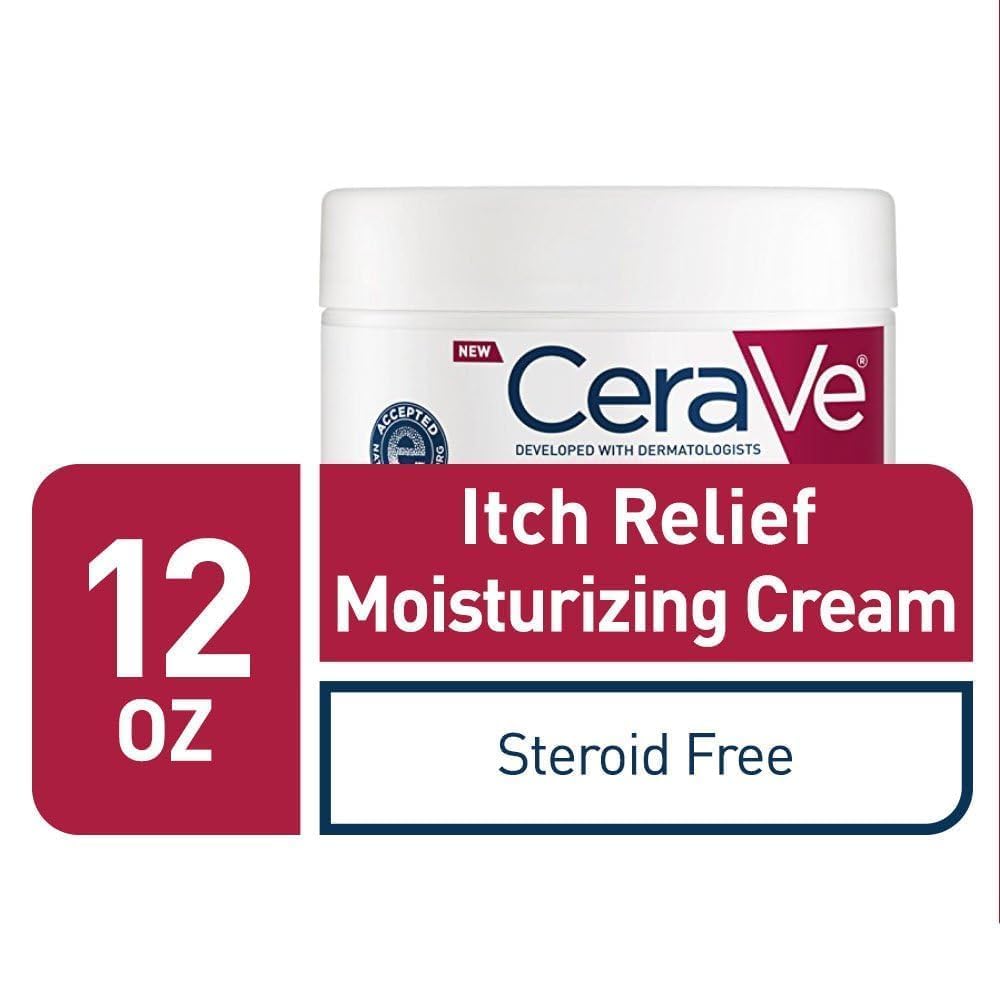 CeraVe Moisturizing Cream for Dry Skin Relief, 12 Ounce