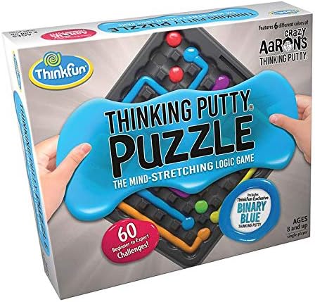 ThinkFun & Crazy Aaron's Thinking Putty Puzzle - STEM Brain Game for Kids & Adults