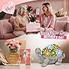 GIGALUMI Solar Garden Statues Turtle Figurine Lights for Outside