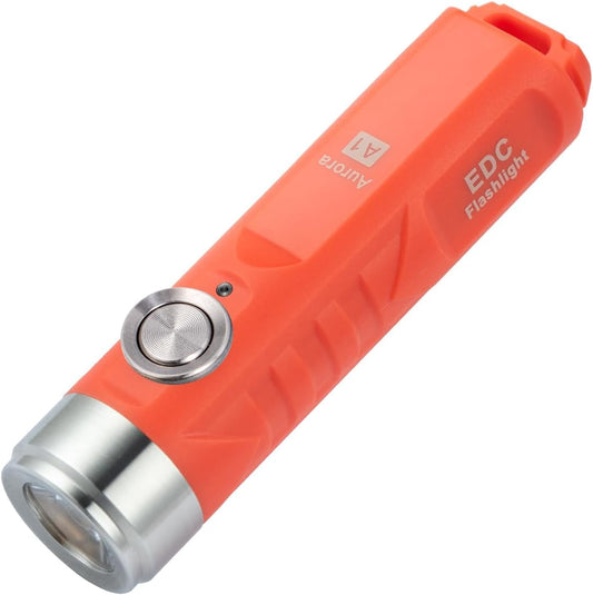 RovyVon A1 USB-C Rechargeable Keychain Flashlight – 650 Lumens,