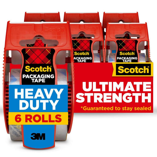 Scotch Heavy Duty Shipping and Moving Packing Tape,