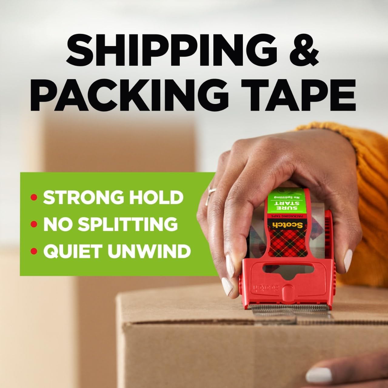 Scotch Sure Start Shipping Packaging Tape