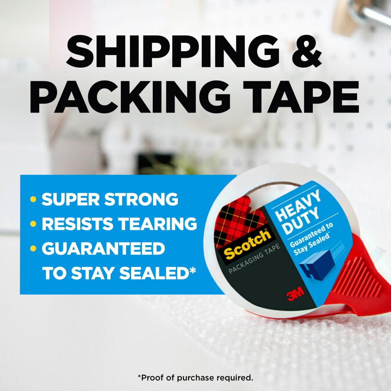 Scotch Heavy Duty Packaging Tape,