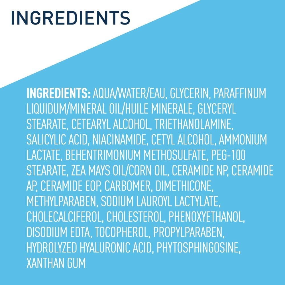 CeraVe Moisturizing Cream with Salicylic Acid,