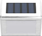 GIGALUMI 12 Pack Solar Fence Lights Outdoor,