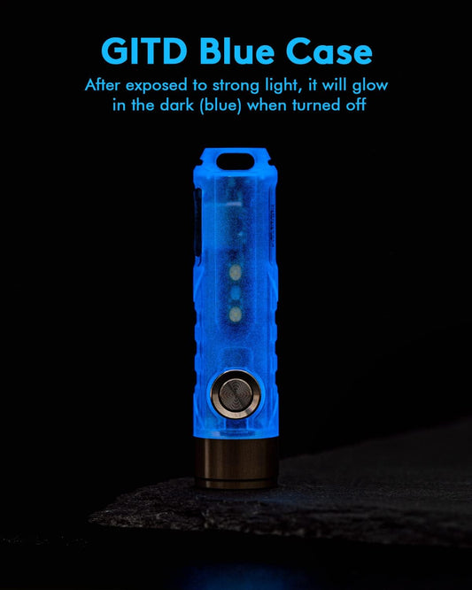 RovyVon Aurora A7 G4 USB-C Rechargeable Keychain Flashlight – 650 Lumens,