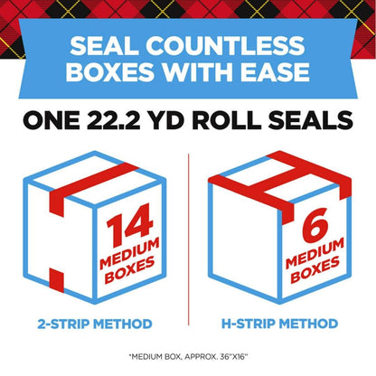 Scotch Heavy Duty Shipping and Moving Packing Tape,