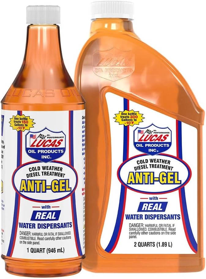 Lucas Oil 10866 Anti-Gel Cold Weather Diesel Additive - 64 fl. oz.
