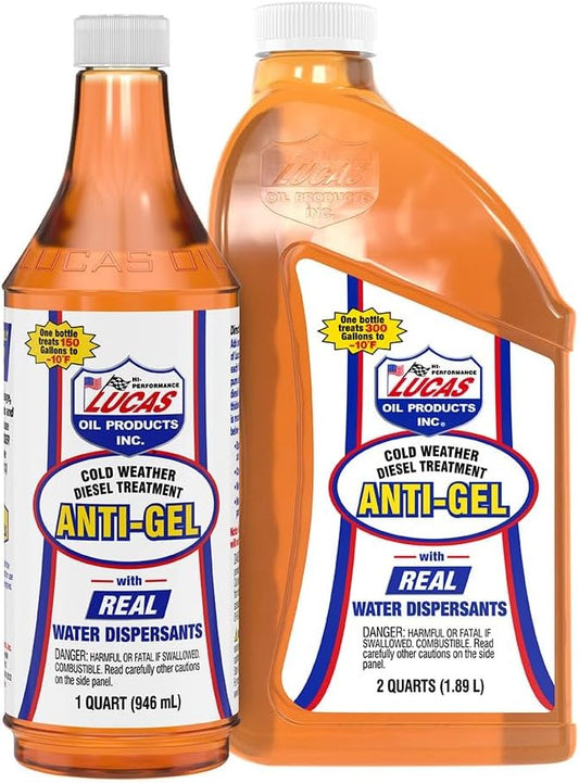 Lucas Oil 10866 Anti-Gel Cold Weather Diesel Additive - 64 fl. oz.