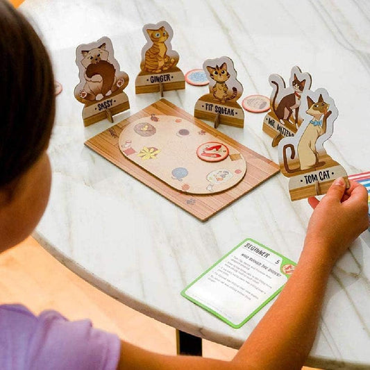 Think Fun Cat Crimes Brain Game and Brainteaser for Boys and Girls