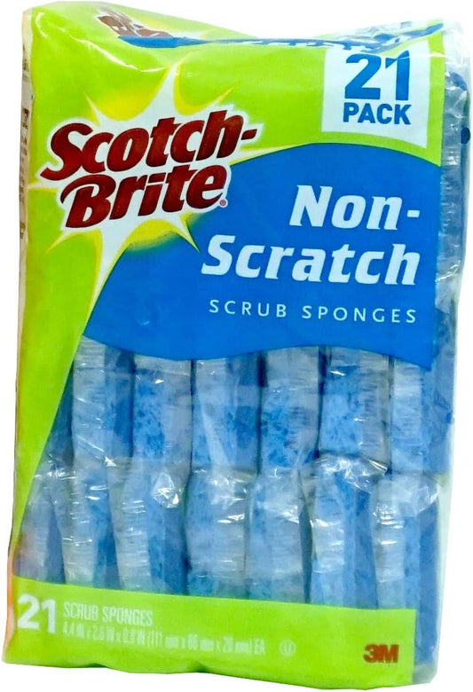 Scotch -Brite Non Scratch Scrub sponges