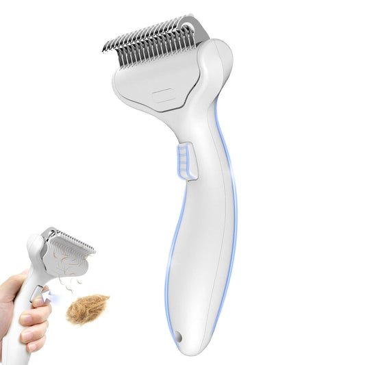 Undercoat Shedding Brush for Dogs & Cats – Professional Deshedding & Dematting Tool