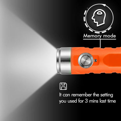 RovyVon A1 USB-C Rechargeable Keychain Flashlight – 650 Lumens,