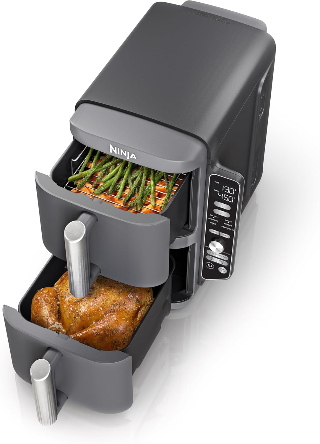 Ninja Air Fryer, 10QT DoubleStack XL 2-Basket,