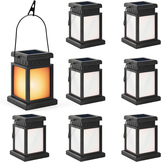 GIGALUMI Solar Lanterns Outdoor Waterproof
