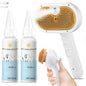 Pet Steam Brush 3-in-1 – Spray & Hair Removal Comb for Grooming & Shedding, Long & Short Hair
