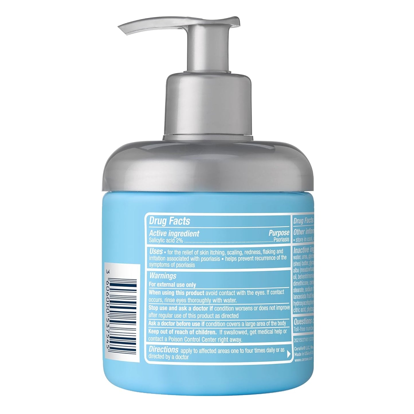 CeraVe Moisturizing Cream for Psoriasis Treatment,