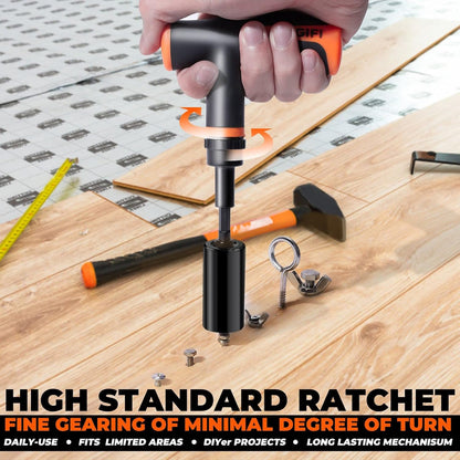 Universal Socket & T-Handle Screwdriver Set with Drill Adapter – Gifts for Men