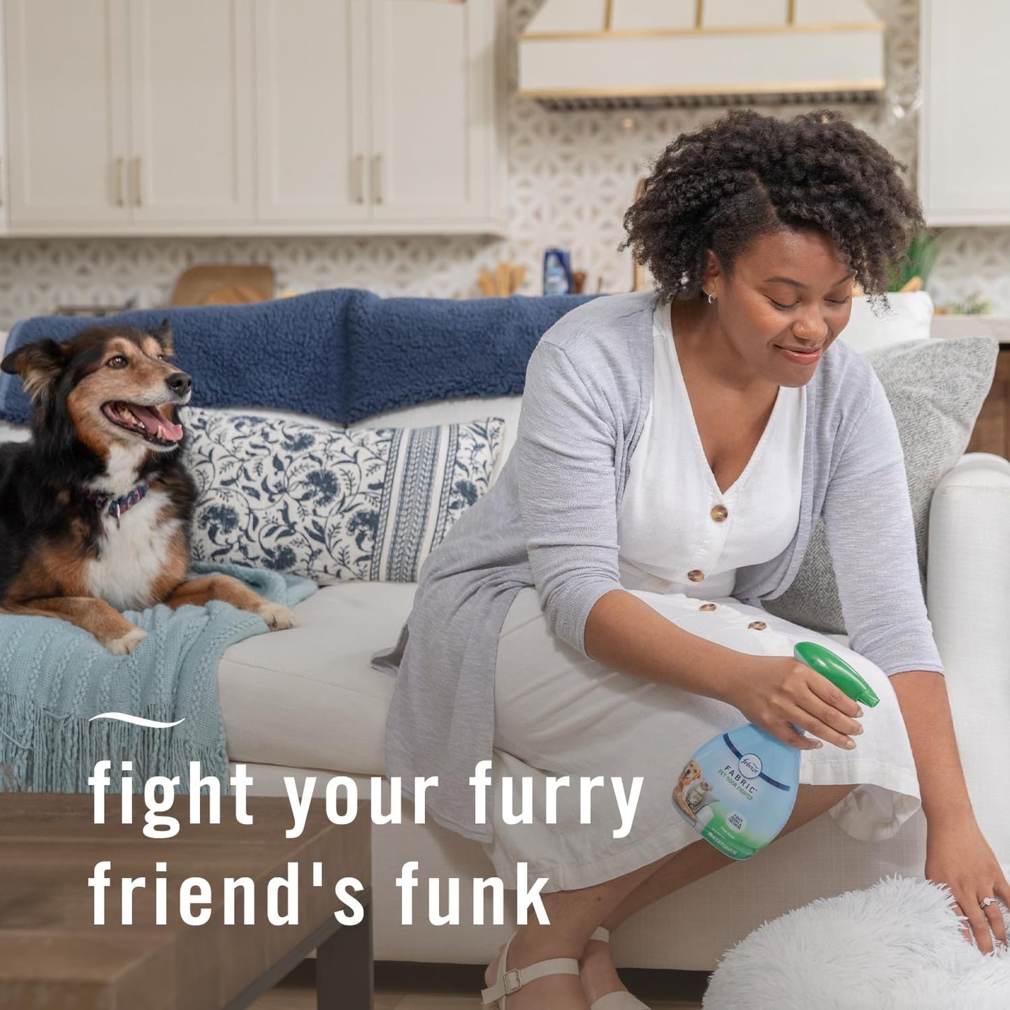 Febreze Pet Odor-Fighting Fabric Refresher – 16.9 oz, Pack of 2