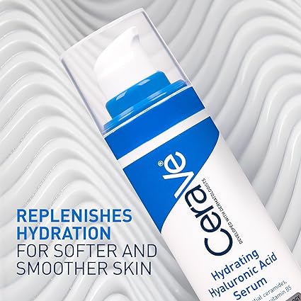 Cerave Hyaluronic Acid Serum for Face with Vitamin B5 and Ceramides