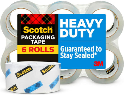 Scotch Heavy Duty Shipping Packing Tape