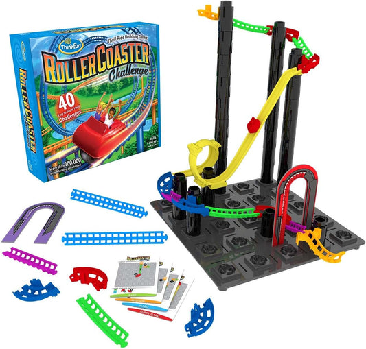 ThinkFun Roller Coaster Challenge STEM Toy and Building Game