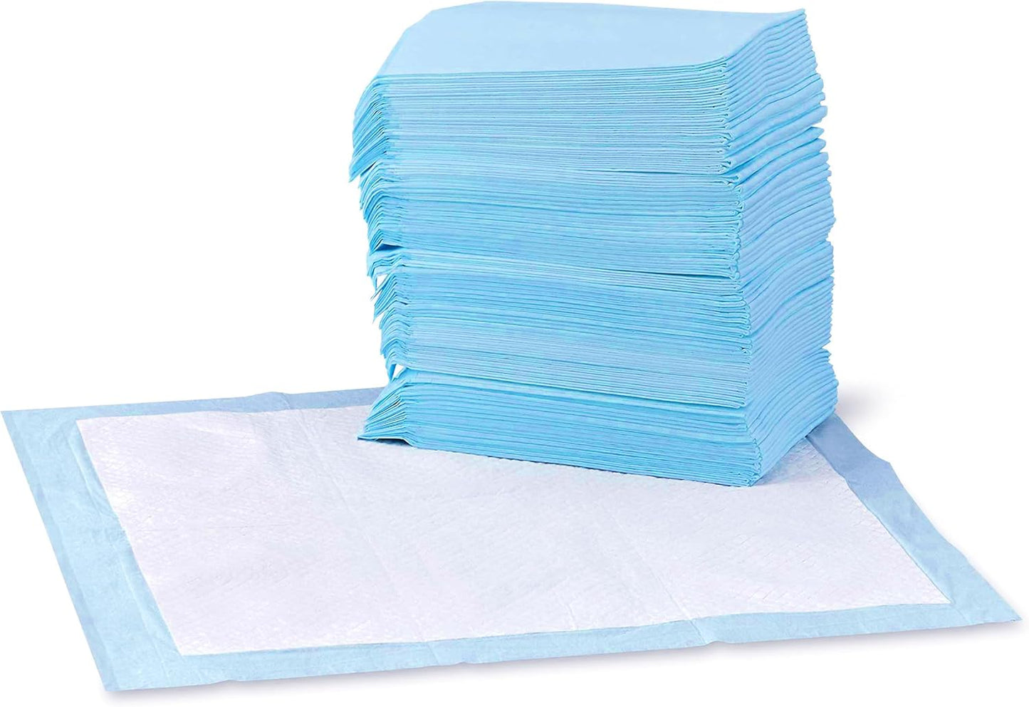 Amazon Basics Dog & Puppy Pee Pads – 5-Layer Leak-Proof, Super Absorbent,