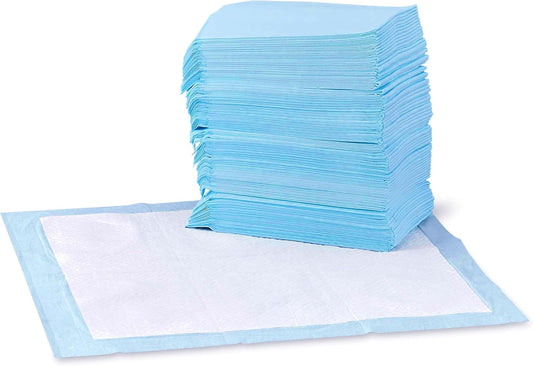 Amazon Basics Dog & Puppy Pee Pads – 5-Layer Leak-Proof, Super Absorbent,