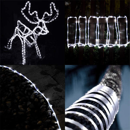 GIGALUMI 200 LEDs Solar Pool Lights for Above Ground Pools