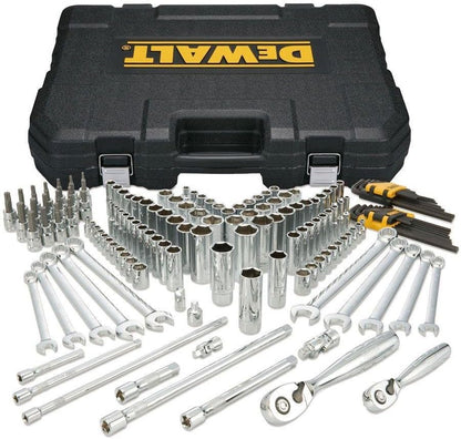 DEWALT Socket Set, 1/4-inch & 3/8-inch Drive, 156-Piece (DWMT72164)