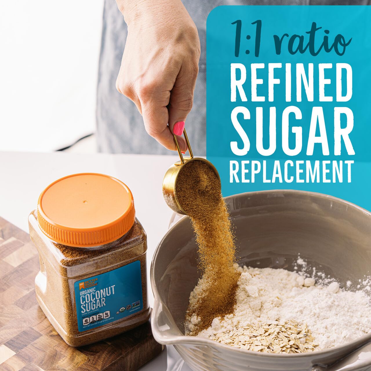 BetterBody Foods Organic Coconut Sugar,