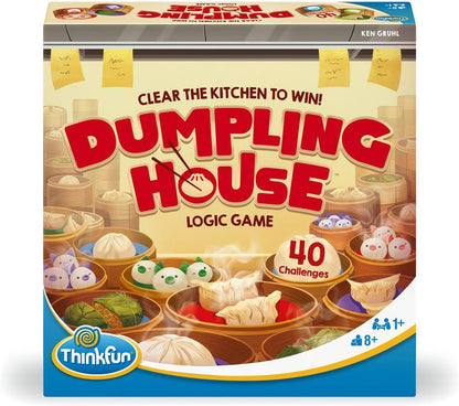 ThinkFun Dumpling House: The Stacking Game of Clearing Orders for Children Ages 8+