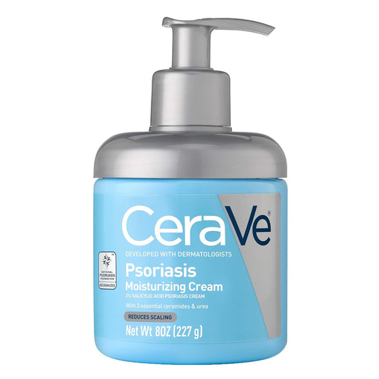 CeraVe Moisturizing Cream for Psoriasis Treatment,