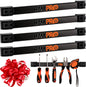 12" Magnetic Tool Holder Strip - A Tool Magnet Bar for Garage Organization,