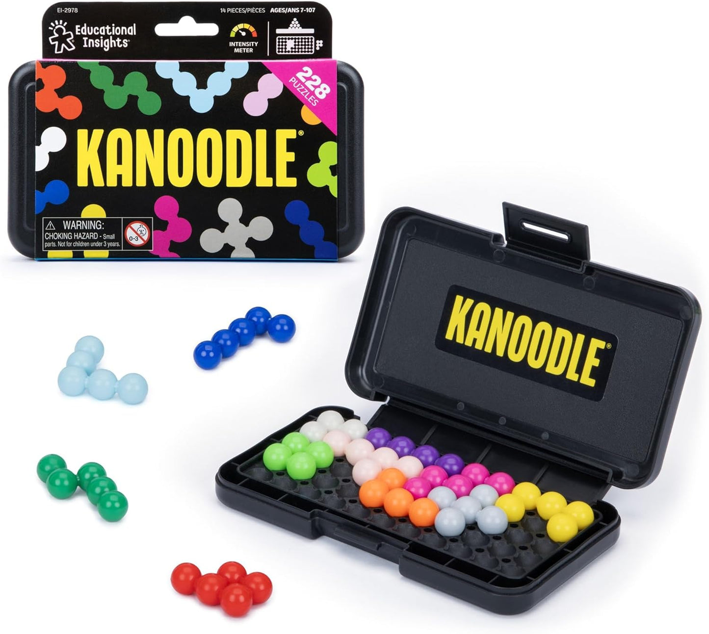 Educational Insights Kanoodle 3D Brain Teaser Puzzle Game,