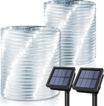 GIGALUMI 200 LEDs Solar Pool Lights for Above Ground Pools