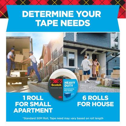Scotch Heavy Duty Shipping Packing Tape