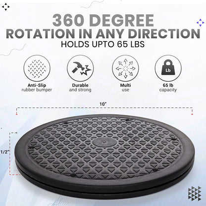 10 Inch Lazy Susan Turntable Organizer,