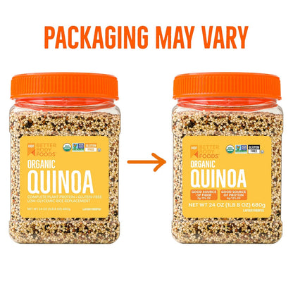 BetterBody Foods Organic Quinoa,