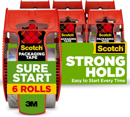 Scotch Sure Start Shipping Packaging Tape